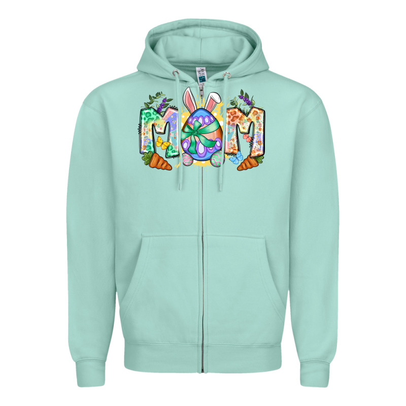Easter Day Mom Zipper Hoodie by Neo Western | Teevron