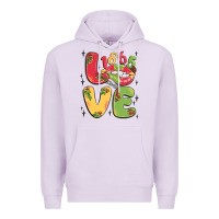 Lilac love juneteenth lips Premium Hoodie - MaliasSmallBusiness