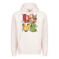 Pale Pink love juneteenth lips Premium Hoodie - MaliasSmallBusiness