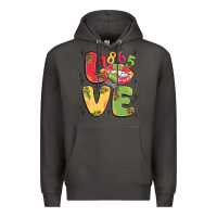 Smoke love juneteenth lips Premium Hoodie - MaliasSmallBusiness