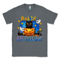 Charcoal Heather Black Cat Apothecary Classic Tee - texasbilliewilder