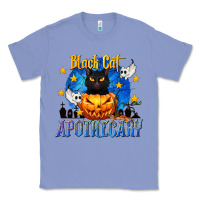 Colony Blue Black Cat Apothecary Classic Tee - texasbilliewilder