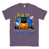 Lavender Black Cat Apothecary Classic Tee - texasbilliewilder