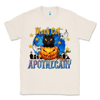 Natural Black Cat Apothecary Classic Tee - texasbilliewilder