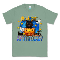 Sage Black Cat Apothecary Classic Tee - texasbilliewilder