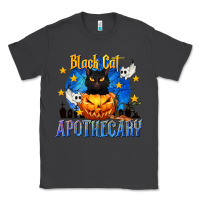 Smoke Black Cat Apothecary Classic Tee - texasbilliewilder