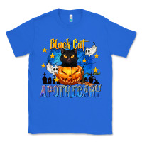 True Royal Black Cat Apothecary Classic Tee - texasbilliewilder