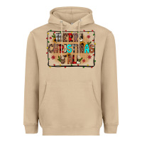 Mushroom merry christmas y'all Heavyweight Hoodie - JahusDesignShop