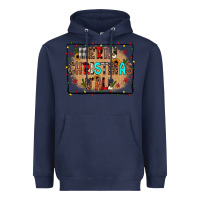Navy merry christmas y'all Heavyweight Hoodie - JahusDesignShop
