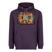 Plum merry christmas y'all Heavyweight Hoodie - JahusDesignShop