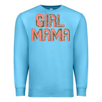 Ocean Blue girl mama. Premium Sweatshirt - JahusDesignShop