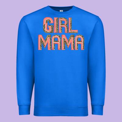 Girl Mama. Premium Sweatshirt Designed By Jahusdesignshop
