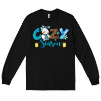 Black cozy season winter Long Sleeve Tee - RanaPortraitStore