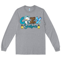 Heather Grey cozy season winter Long Sleeve Tee - RanaPortraitStore