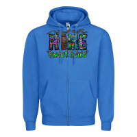 True Royal home sweet home Zipper Hoodie - CowhideDigitalArt