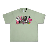 Oil Green cat groomer Urban Heavy Tee - Zillion Design Studio