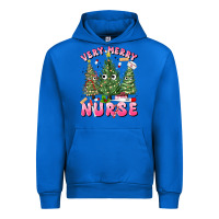 Cobalt very merry nurse Urban Hoodie - MaliasSmallBusiness