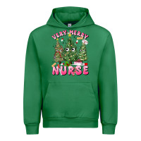 Emerald very merry nurse Urban Hoodie - MaliasSmallBusiness