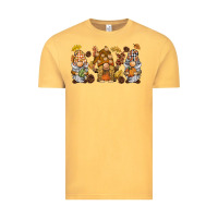 Vintage Mustard fall gnomies Vintage Tee - BarkalooDesign