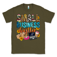 Army Green small business hustler Classic Tee - Zillion Design Studio