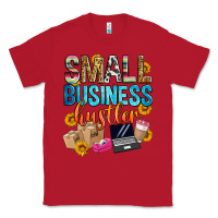 Red small business hustler Classic Tee - Zillion Design Studio
