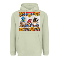 Matcha hockey gnomes Heavyweight Hoodie - AdoDesignShop