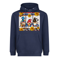 Navy hockey gnomes Heavyweight Hoodie - AdoDesignShop