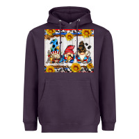 Plum hockey gnomes Heavyweight Hoodie - AdoDesignShop