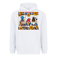 White hockey gnomes Heavyweight Hoodie - AdoDesignShop