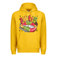 Lemon 1865 juneteenth lips Premium Hoodie - MaliasSmallBusiness