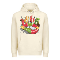 Sandshell 1865 juneteenth lips Premium Hoodie - MaliasSmallBusiness