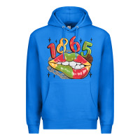 True Royal 1865 juneteenth lips Premium Hoodie - MaliasSmallBusiness