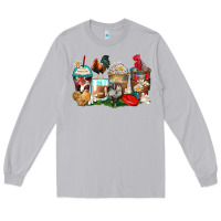Moon Dust rooster coffee cups Long Sleeve Tee - Zillion Design Studio