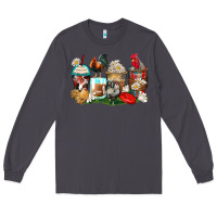 Smoke rooster coffee cups Long Sleeve Tee - Zillion Design Studio
