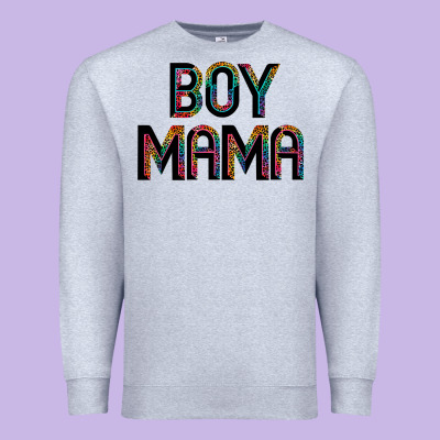 Boy Mama Premium Sweatshirt Designed By Jahusdesignshop