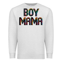 Oatmeal Heather boy mama Premium Sweatshirt - JahusDesignShop
