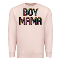 Pale Pink boy mama Premium Sweatshirt - JahusDesignShop