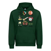 Foreset Green happy new year Urban Hoodie - MaliasSmallBusiness