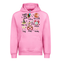 Fuchsia Pink happy new year Urban Hoodie - MaliasSmallBusiness