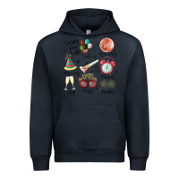 Navy happy new year Urban Hoodie - MaliasSmallBusiness