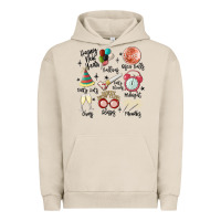 Pigment French Oak happy new year Urban Hoodie - MaliasSmallBusiness