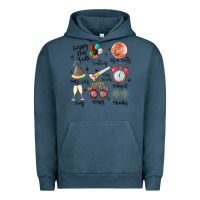 Pigment Midnight Navy happy new year Urban Hoodie - MaliasSmallBusiness