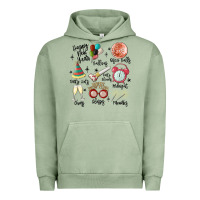 Pigment Oil Green happy new year Urban Hoodie - MaliasSmallBusiness