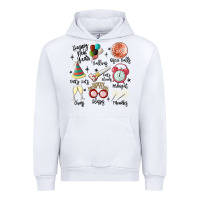 White happy new year Urban Hoodie - MaliasSmallBusiness