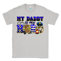 Moon Dust my daddy is my hero police Classic Tee - Zillion Design Studio