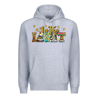 Heather Grey be the light Premium Hoodie - AdoDesignShop