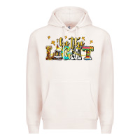 Pale Pink be the light Premium Hoodie - AdoDesignShop