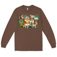 Chestnut goats coffee cups Long Sleeve Tee - Zillion Design Studio
