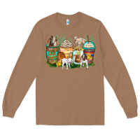 Toasted Coconut goats coffee cups Long Sleeve Tee - Zillion Design Studio
