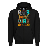 Black rub some dirt on it basketball Zipper Hoodie - HRA Design Shop